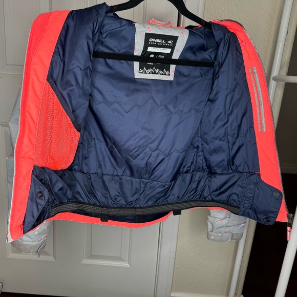 O'Neill Hyperdry Waterproof Breathable Ski/Snowboard Jacket US Size 8 - Picture 5 of 10